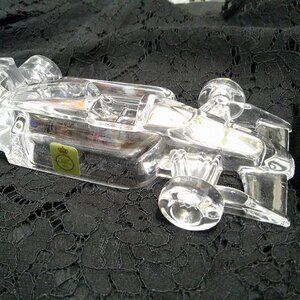 Bleikristall German Crystal Formula 1 Race Car F1 Indy Race Car